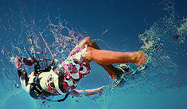 Kitesurfing poster