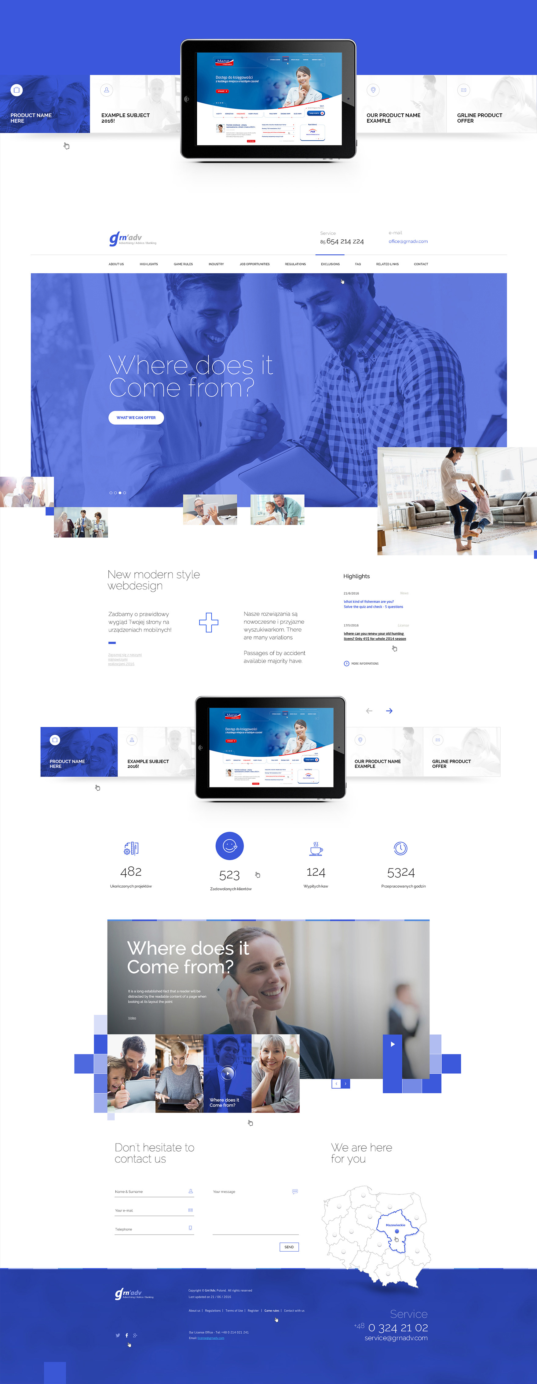 Eilles Website Design